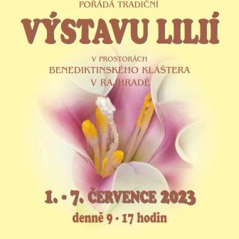 Pozvánka na výstavu lilií v Rajhradě