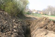 Výstavba kanalizace 